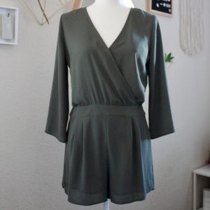 Olive Green Romper